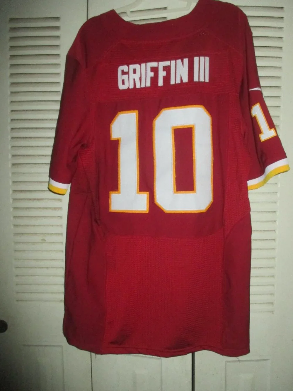 Nike On Field Griffin III #10 Washington Redskins 80th Anniversary Jersey SZ 48 - Picture 2 of 3